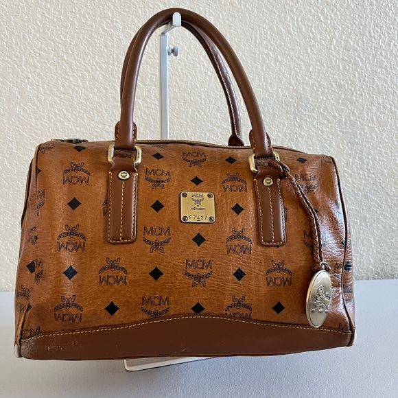 Mcm boston bag